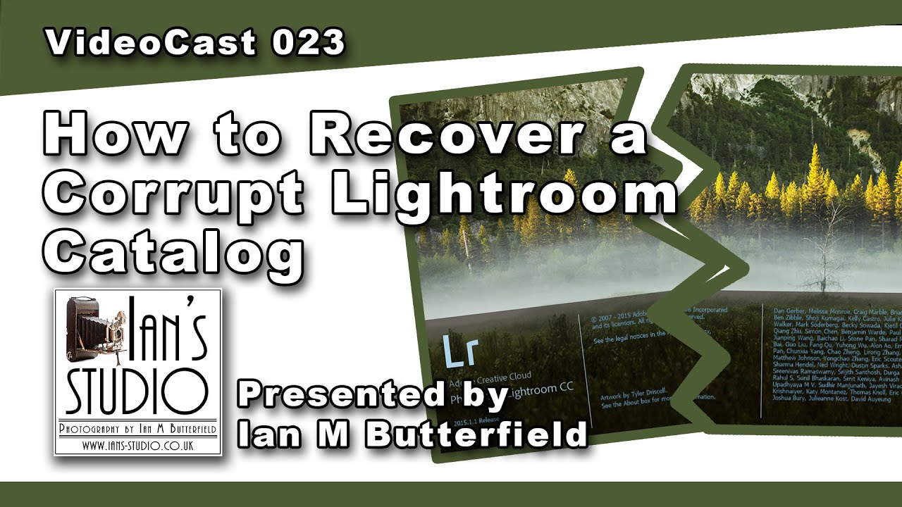How to recover a corrupt Lightroom catalog Making Photos